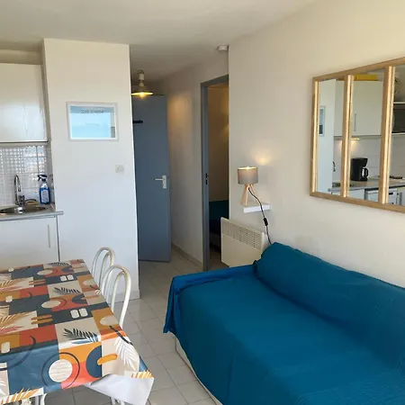 Lägenhet Savanna I Agreable T2 Avec Belle Vue Piscine Rochelongue Cap D'agde Agde
