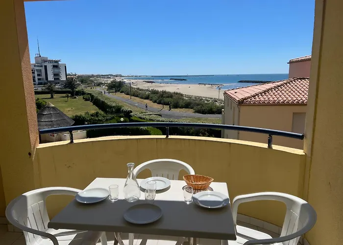 Appartamento Savanna I Agreable T2 Avec Belle Vue Piscine Rochelongue Cap D'agde