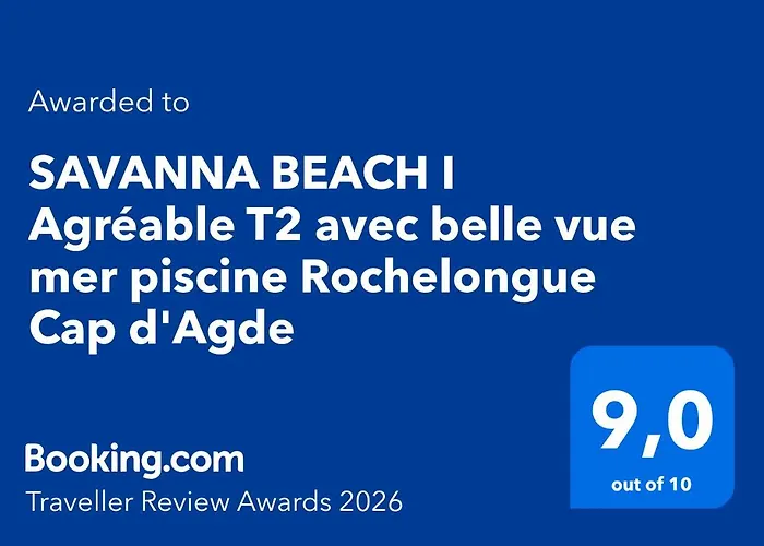 Appartement Savanna I Agreable T2 Avec Belle Vue Piscine Rochelongue Cap D'agde *